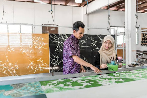 Natural dye and hand block printing