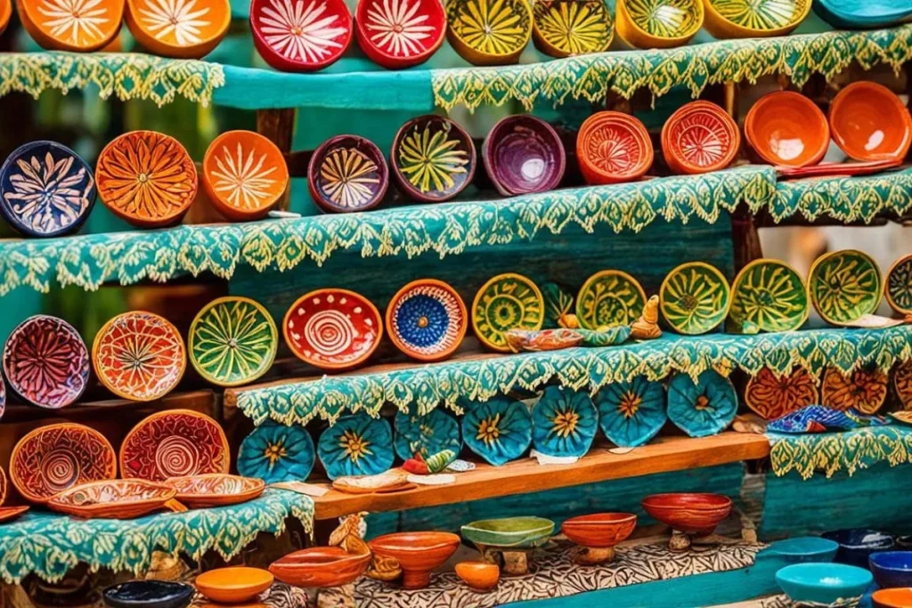 Puducherry Pavilion Showcasing Art