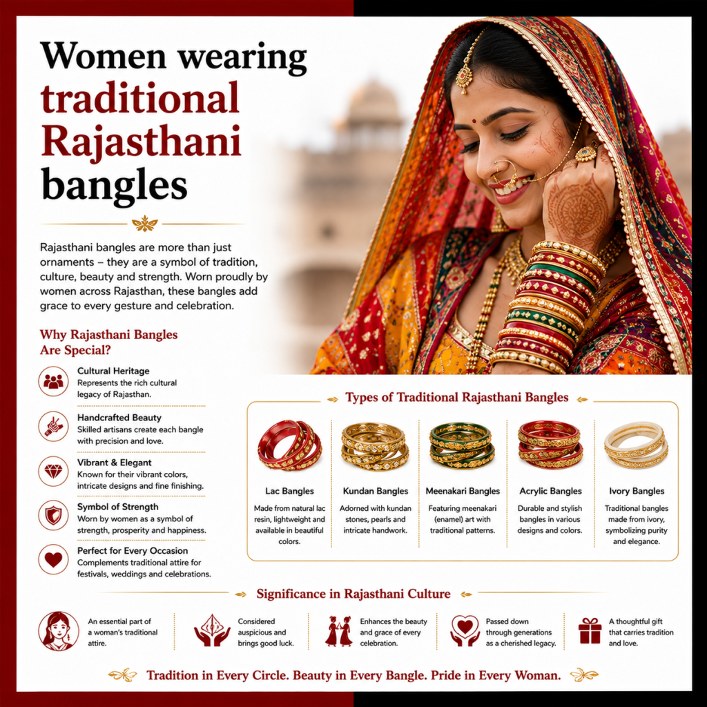 Traditional lac bangles in Bundi Rajasthan