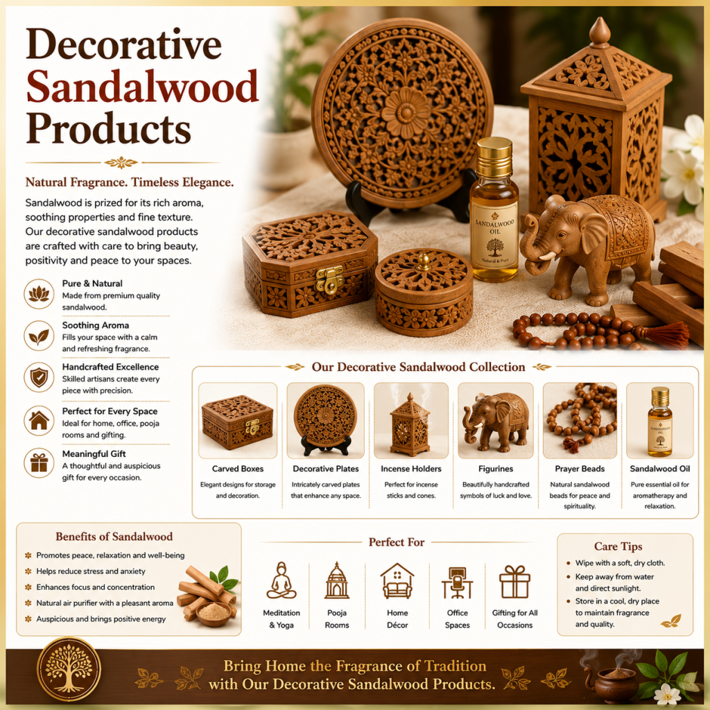 Traditional sandalwood handicrafts in Churu Rajasthan