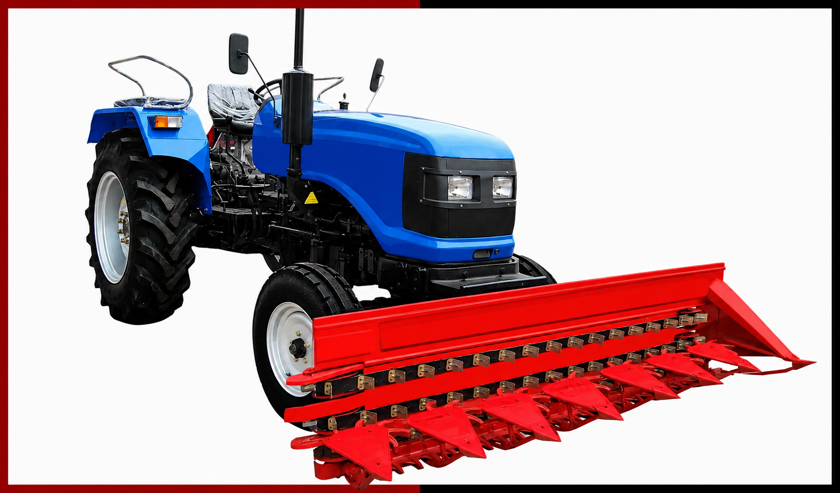 Tractor Mounted Reaper in Mansa