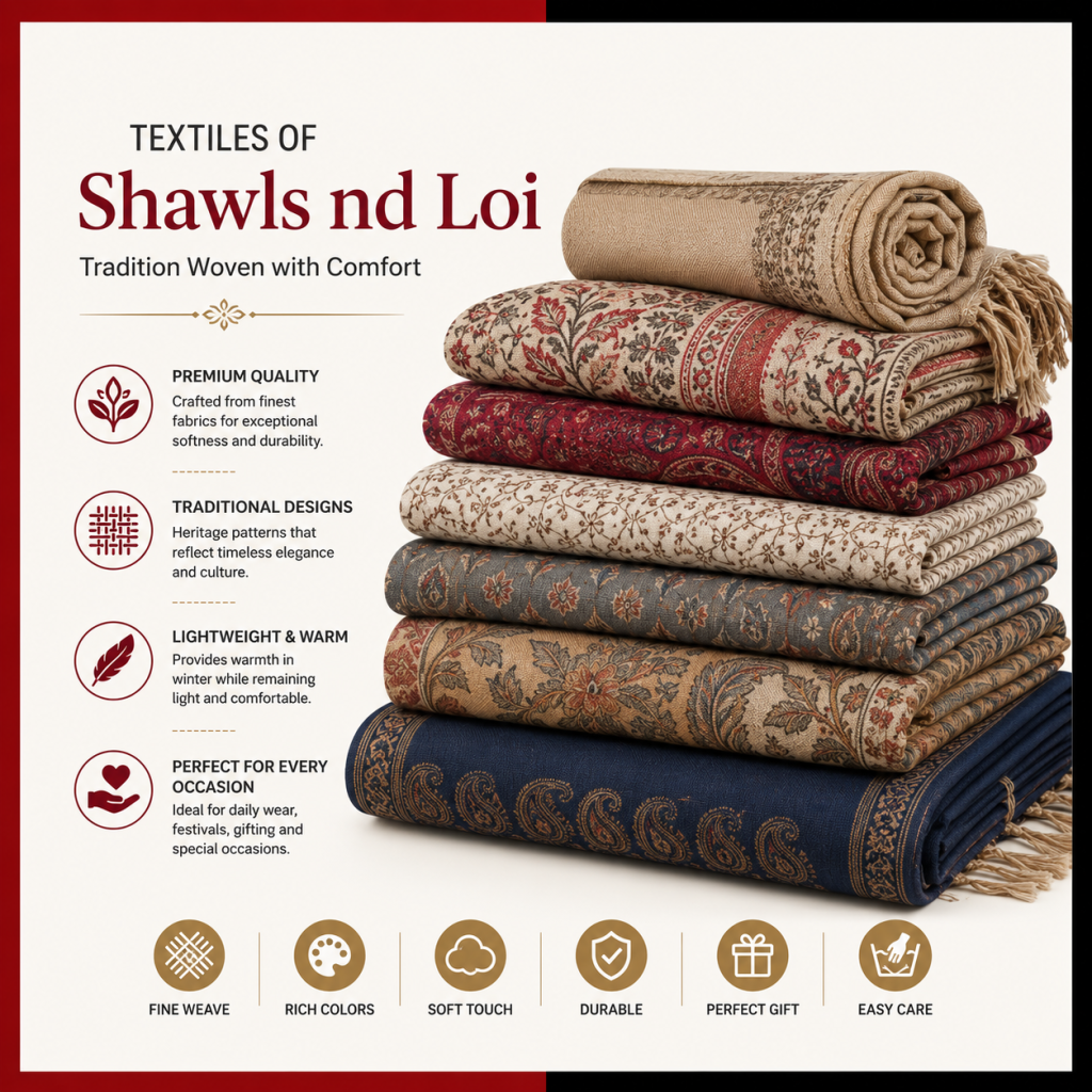 Handmade Shawls in Pathankot,