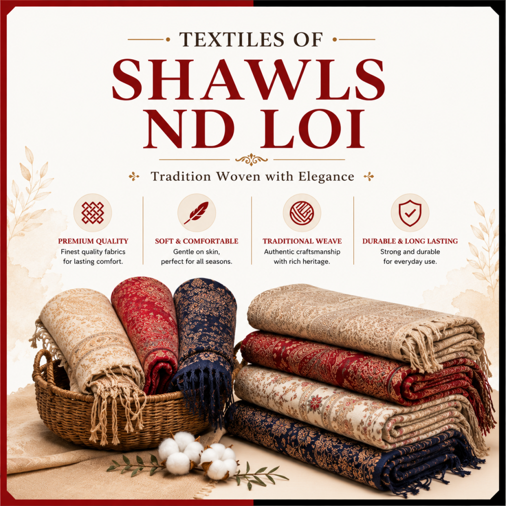 Handmade Shawls in Pathankot,