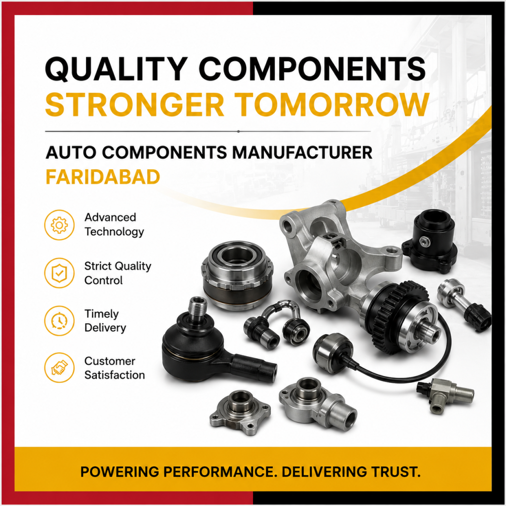 Auto Components Manufacturer Faridabad