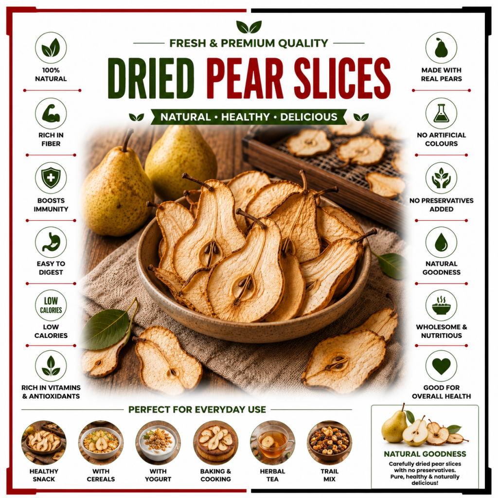 Dried Pear slices in Taran taran
