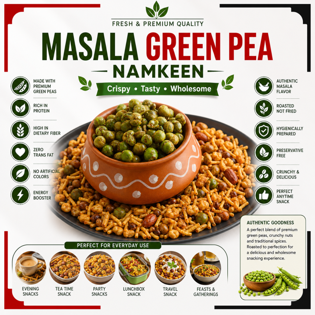 Green Pea Snacks