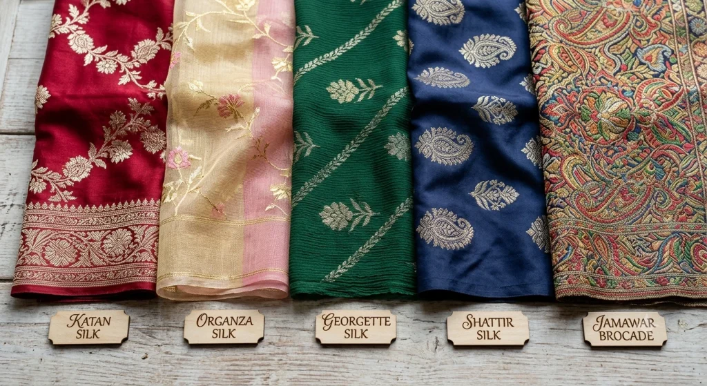 Different types of Banarasi Saree