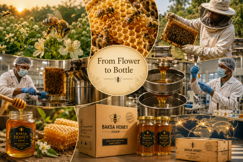 Baksa honey from Assam prepared for international markets