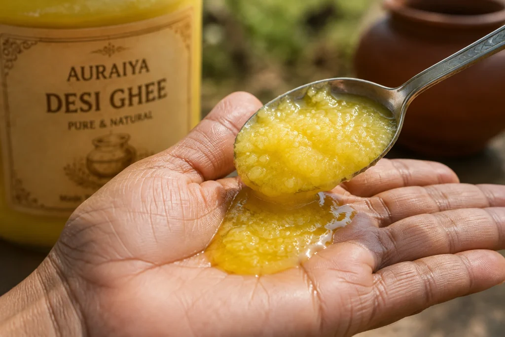 identification of ghee