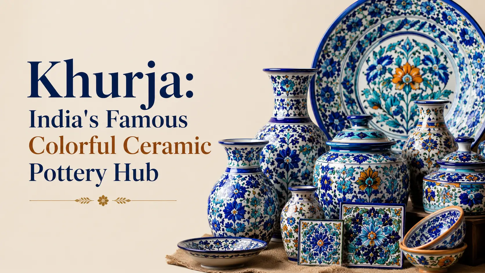 khurja ceramic pottery