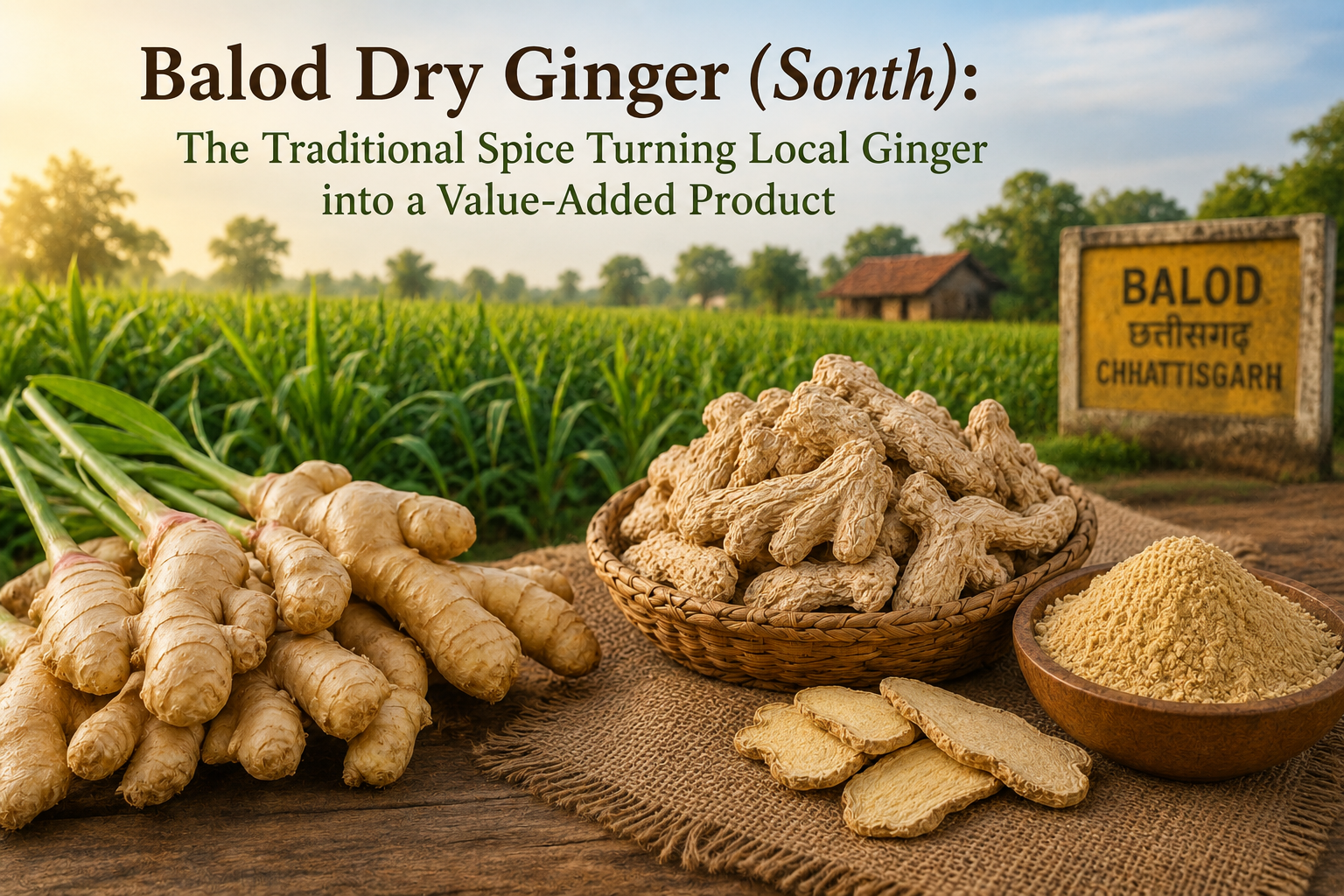 Balod Ginger Products