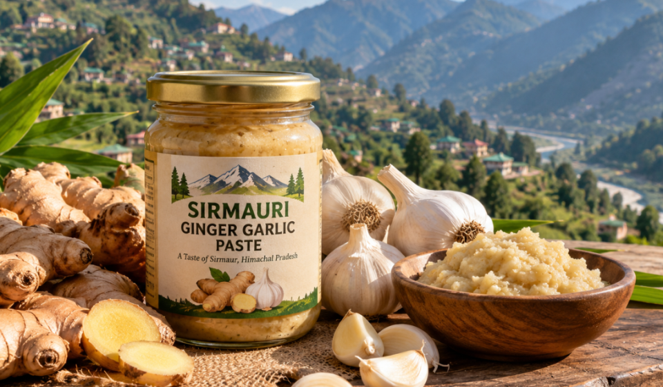 Ginger garlic paste
