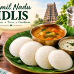 Tamil Nadu ODOP products list showing district-wise traditional food and agricultural products